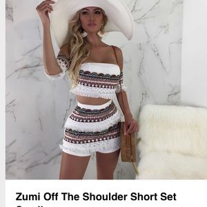 Short set brand new never worn make offers